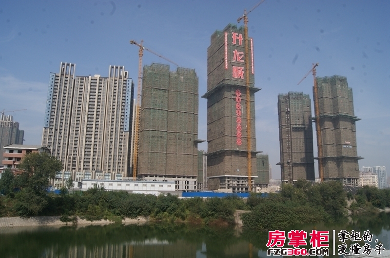 洛阳升龙城工程进度（2014-10）