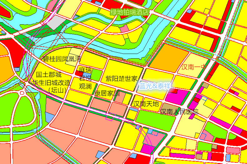 蓝光武汉断粮3年再拿地 携手泰祥集团布局汉南纱帽