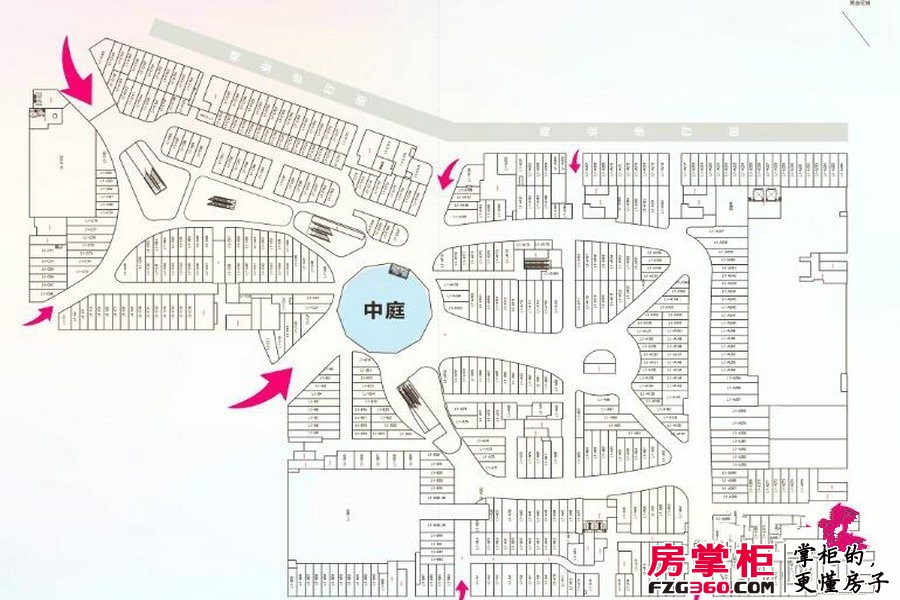 中润时代广场商铺户型图1F