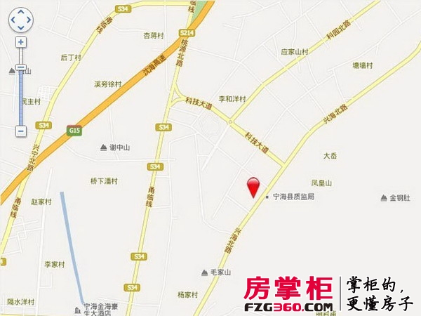 荣安凤凰城交通图