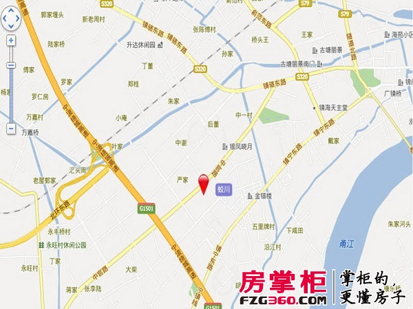 金丰紫园交通图电子地图