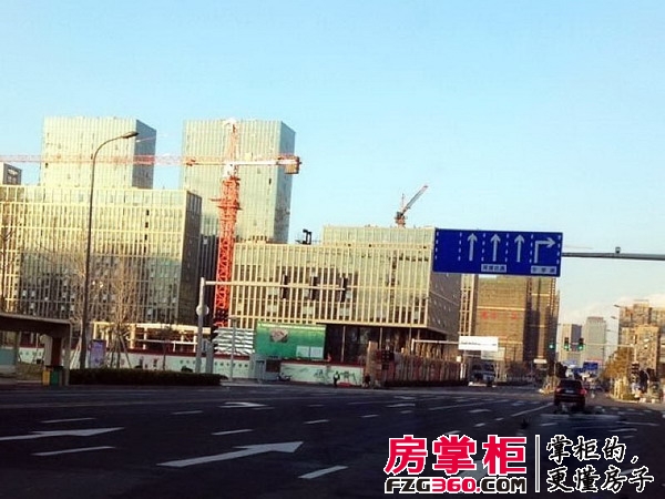 宁波中心实景图工程进度（2014-1-14）