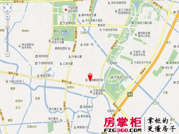 中海雍城世家交通图