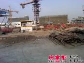 广博阳光丽园实景图三期小高层工程进度，地下层（2010.12.28）