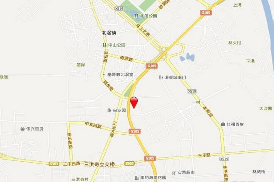 中国慧聪家电城区位图