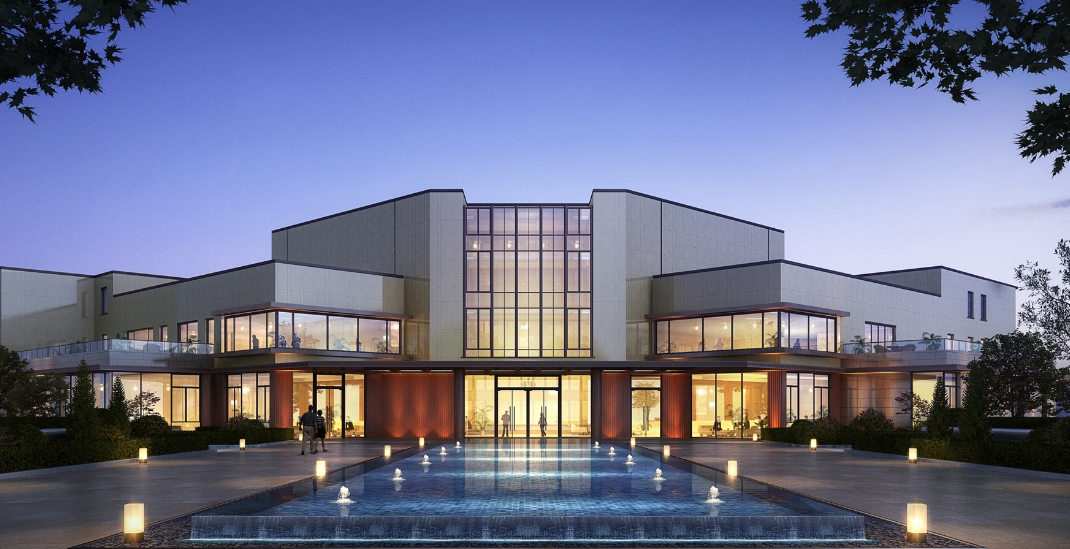 东渡玺悦凝炼出独特的新亚洲建筑风格的天然氧吧