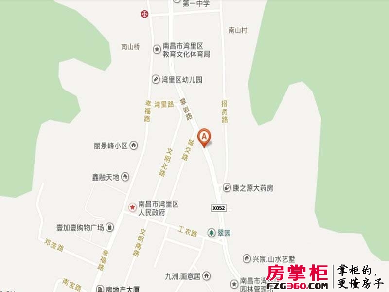 香逸熙园交通图交通区位图