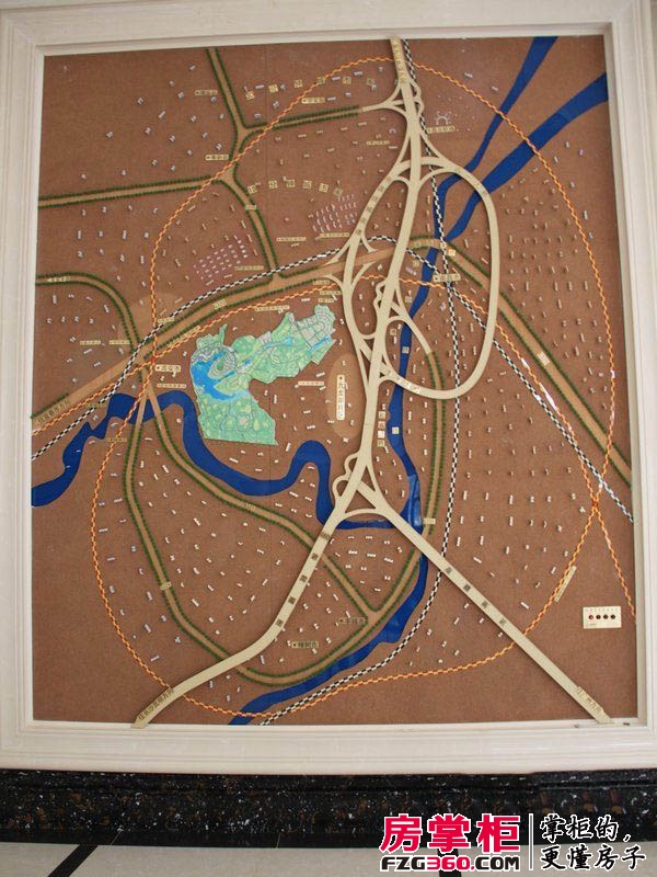 中源绿湖城交通图项目区位示意图