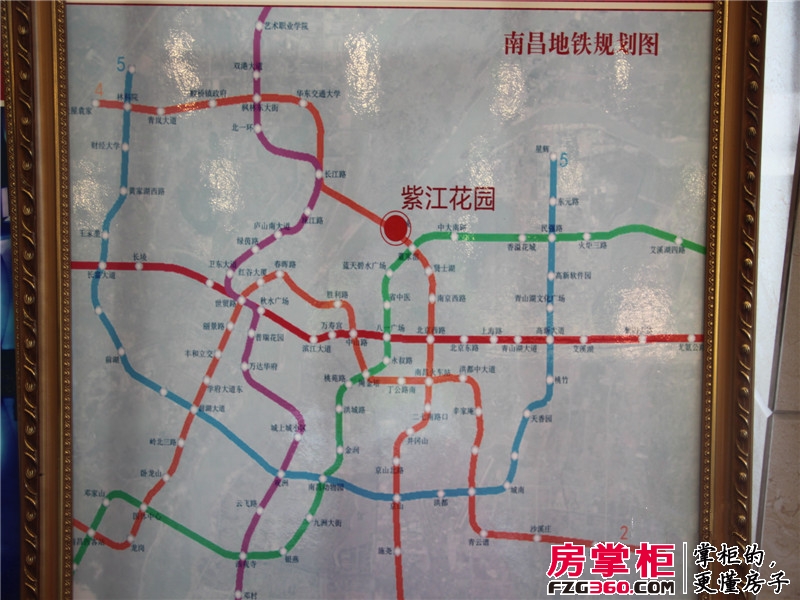 紫江花园交通图交通区位图