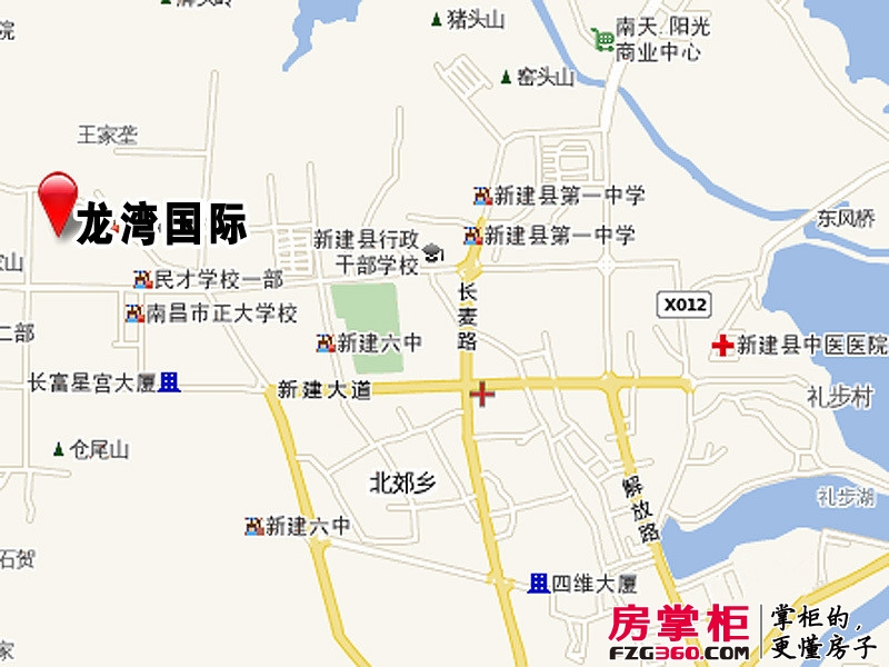 龙湾国际交通图区位示意图
