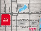 南昌华南城商铺交通图区位图示意图