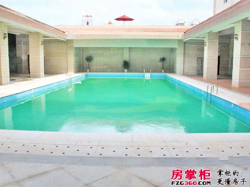 银亿上尚城实景图会所游泳池实景（2011.8）