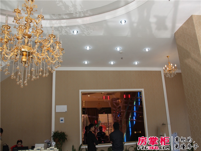 九龙帝景湾项目售楼处实景图（2014-2-21）