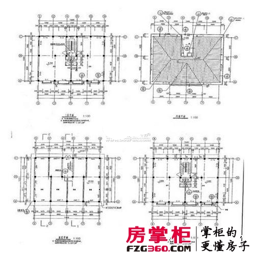南京国际小商品城户型图平面图 1室1厅1卫1厨