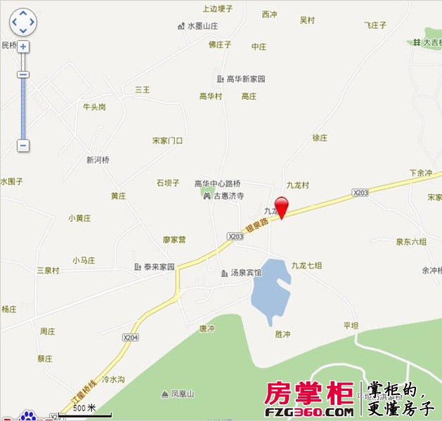 大吉汤泉东方交通图