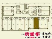 鼓楼1929户型图一期1号楼9-11层平面图