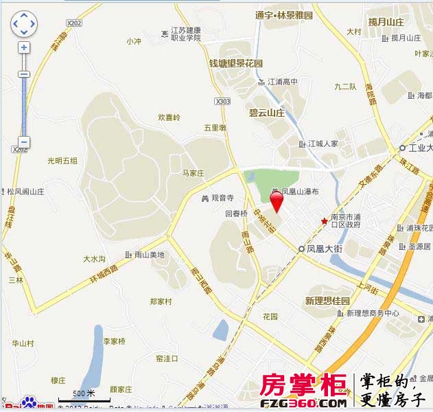天凤国际广场交通图