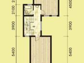 双湖明珠户型图一期别墅3031栋二层 3室2厅2卫1厨