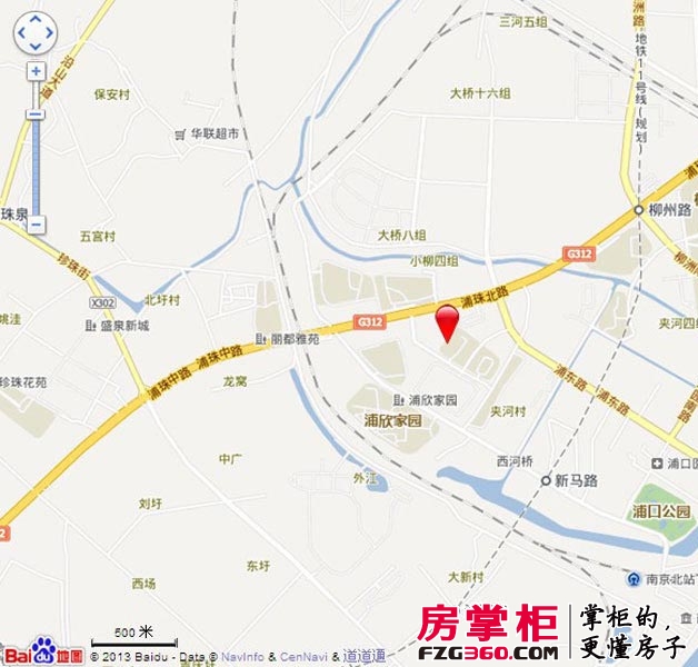 万江共和新城交通图