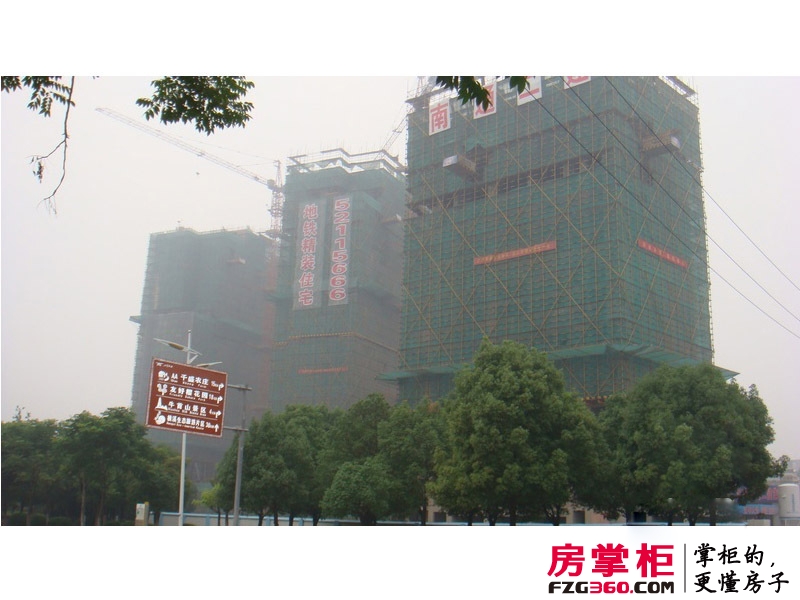 天泰青城实景图项目外部（2013.01.31）
