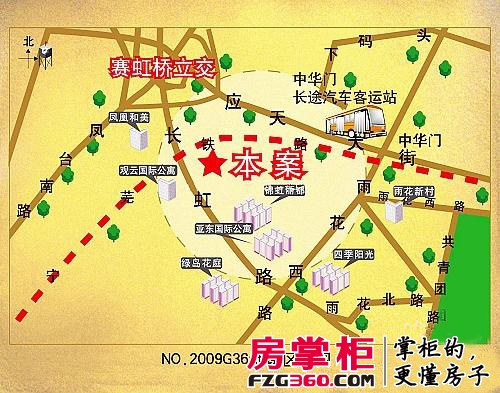 亚东北窑岗村项目交通图