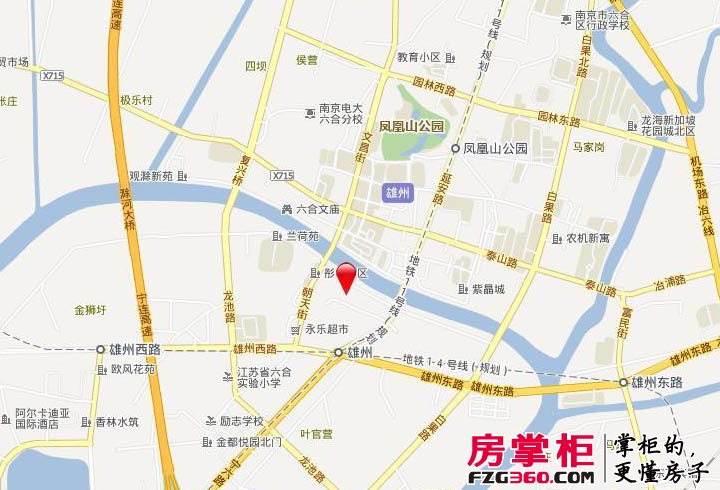 汇锦水岸城交通图
