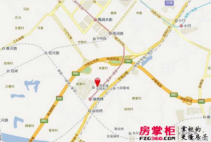 首创天迈广场交通图(2013.1.20)