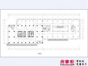 南京海峡城海峡云谷户型图A2裙楼商铺二层平面图