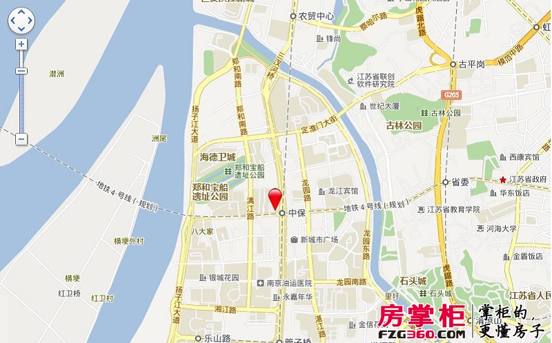 郑和国际广场交通图