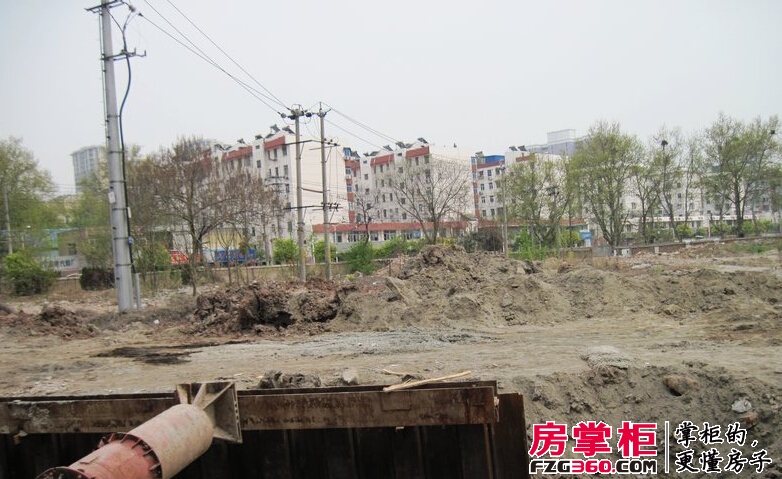 金轻郑和南路地块项目地块外景图（2011-05）