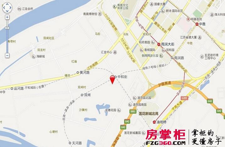 上海建工G52地块交通图