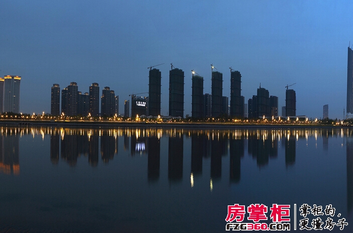 仁恒江湾城实景图
