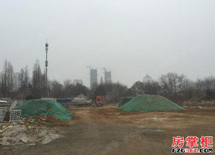 上海建工河西中部G68地块实景图