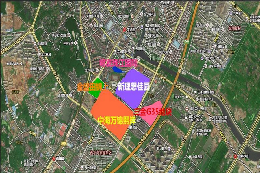 三金江浦G35地块图
