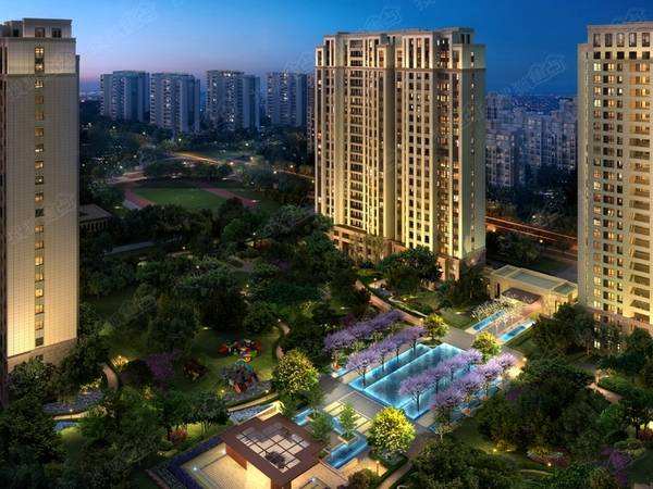 河西金茂府项目后期首开8号楼和9号楼