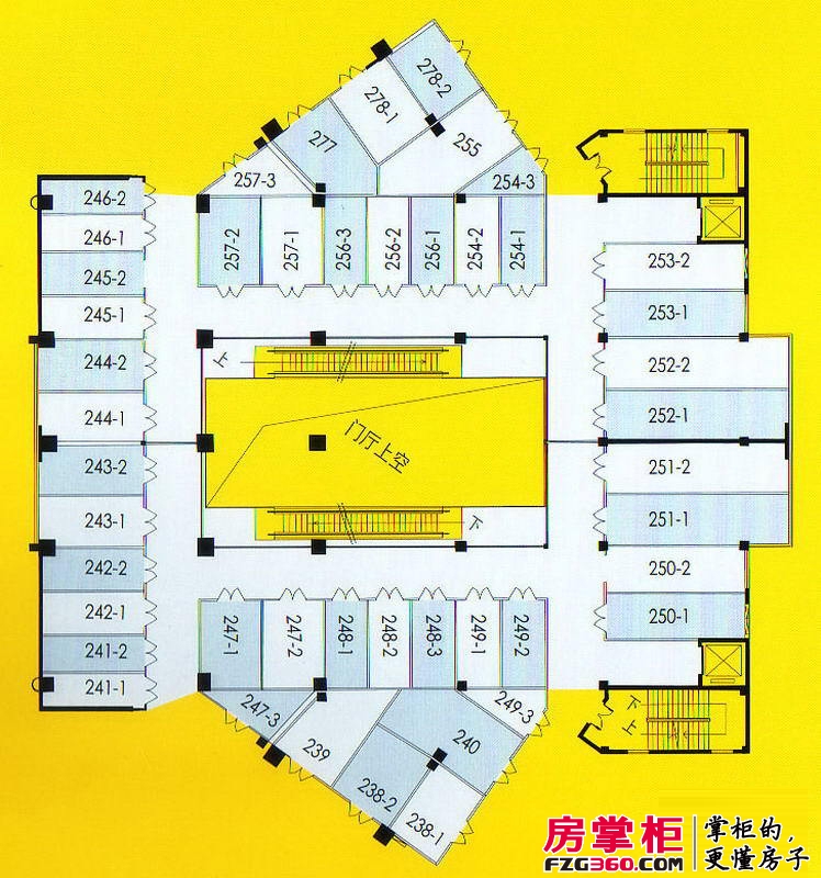 台湾城爱の味户型图2-B平面图