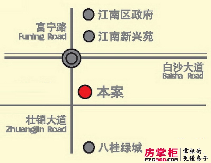 八桂绿城交通图