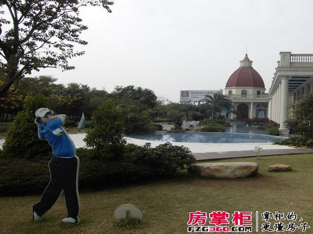 保利爱琴海实景图售楼部外景