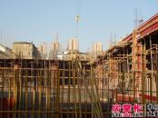 江南水街工程进度实景图（2012.1.17）