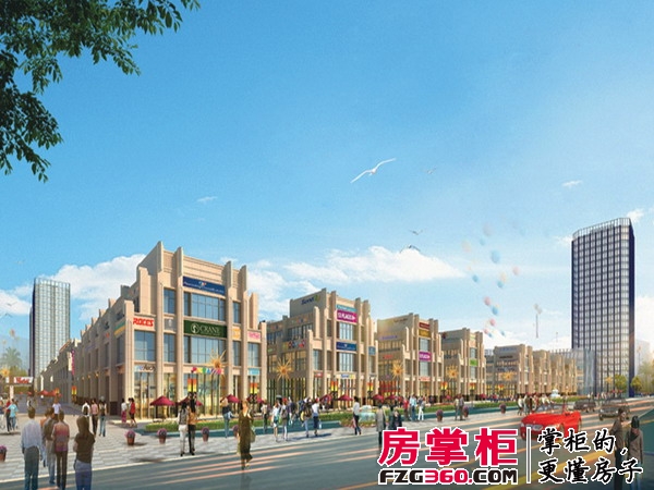中国（海安）义乌国际商贸城效果图项目
