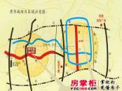 景华城交通图区位图