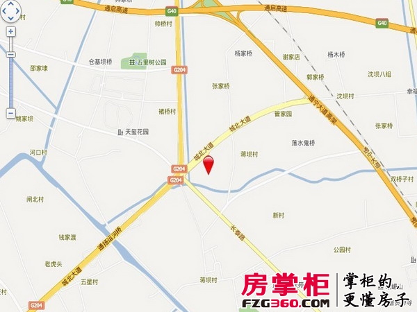 长江智谷交通图电子地图