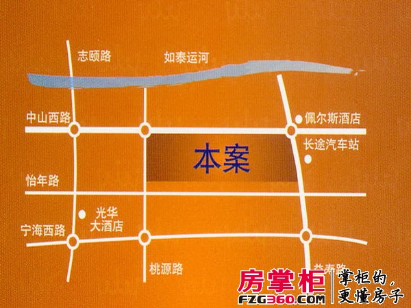 金茂国际交通图区位图