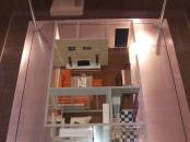 国隆唐巢64平一居室户型模型