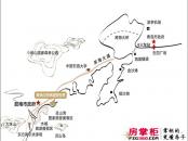 青岛红树林度假世界交通图区位图