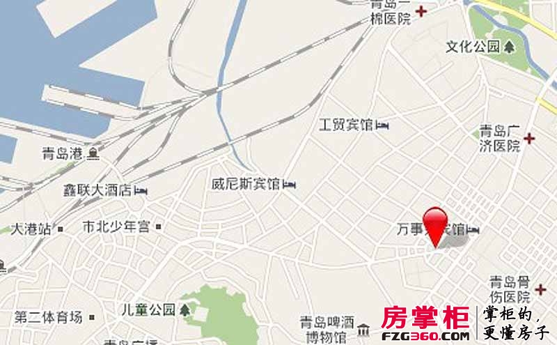 台东邮电局改造项目交通图区位图