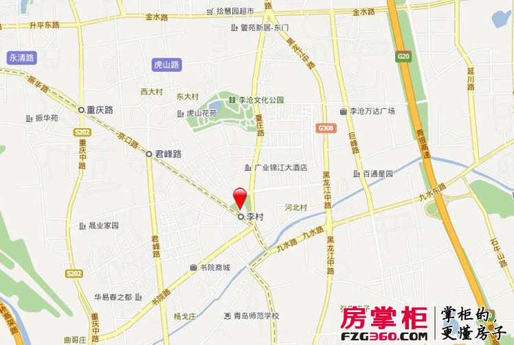 苏宁电器广场交通图
