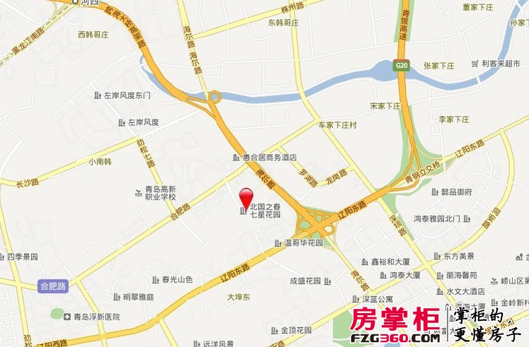 开泰锦城交通图