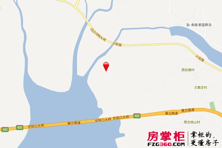 龙湖滟澜海岸悦澜居2期交通图电子地图