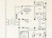 一山一墅户型图s3’一层 1室2厅1卫1厨